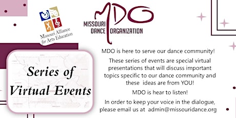 MDO's Series of Virtual Events primary image