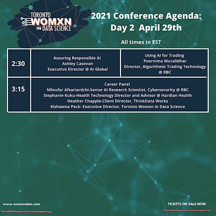 Toronto Womxn in Data Science Conference 2021 image