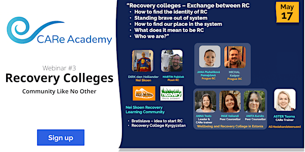 Webinar: Recovery Colleges