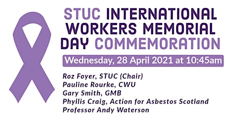 STUC International Workers Memorial Day Commemoration