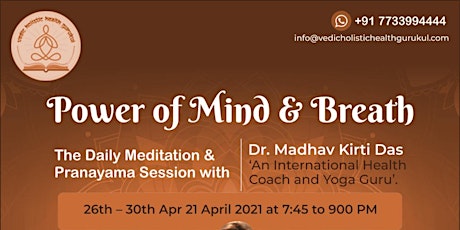 Power of Mind & Breath-The Daily Meditation & Pranayama Session