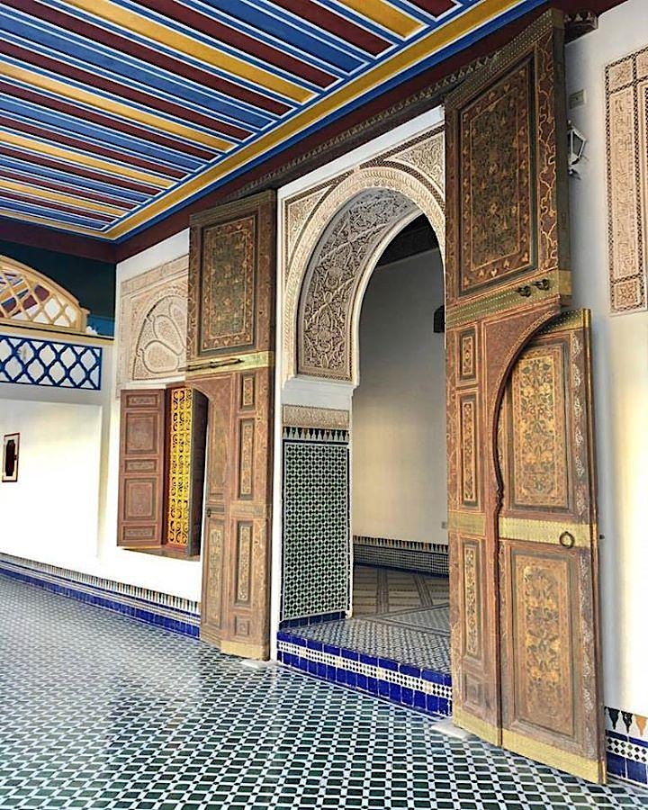 Virtual Live Marrakech Historical Tour of El Badi Palace and Bahia Palace image