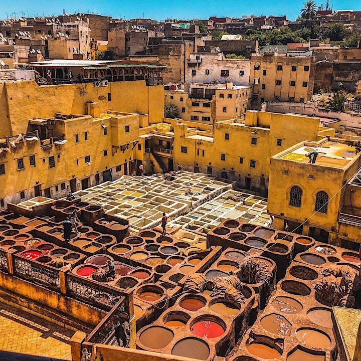 Chouara Tannery & Fes Medina Virtual Live Tour with licensed guide from Fez image
