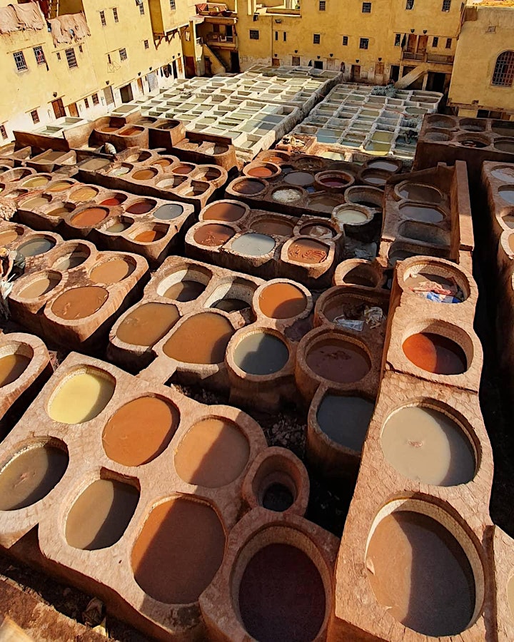 Chouara Tannery & Fes Medina Virtual Live Tour with licensed guide from Fez image