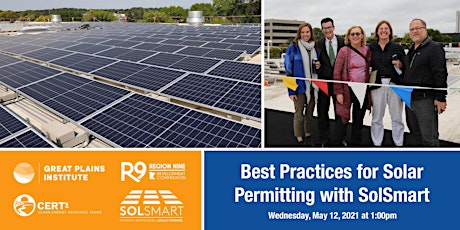 Image principale de Best Practices for Solar PV Permitting with SolSmart