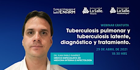 Imagen principal de Tuberculosis pulmonar y tuberculosis latente, diagnóstico y tratamiento.