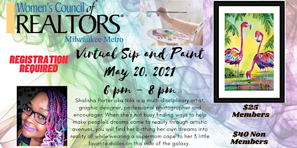 Virtual Sip and Paint