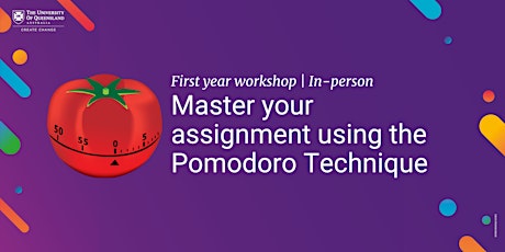 First Year Workshop | Master your assignment using the Pomodoro Technique primary image