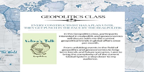 Hauptbild für Geopolitics Class