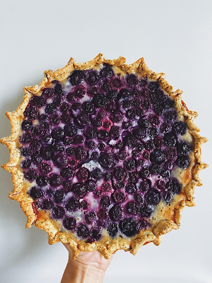
		Online Baking Workshop: Blueberry Clafoutis Pie image
