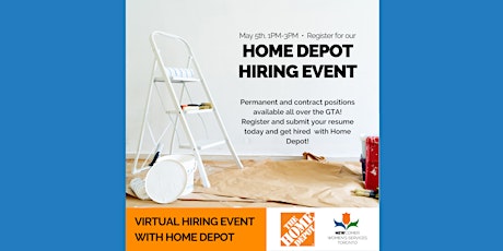 Get Hired! Join Our Home Depot Hiring Event and Start Your New Career primary image