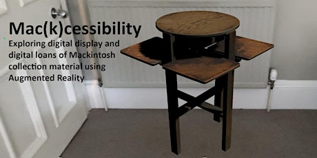 Exploring CR Mackintosh furniture through an Augmented Reality App primary image