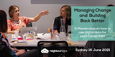 CANCELLED - Managing Change and Building Back Better - Sydney primary image