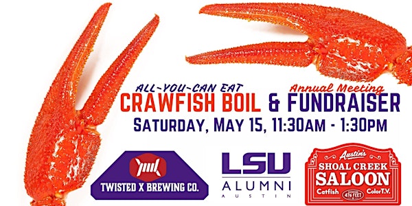LSU Austin Crawfish Boil & Fundraiser