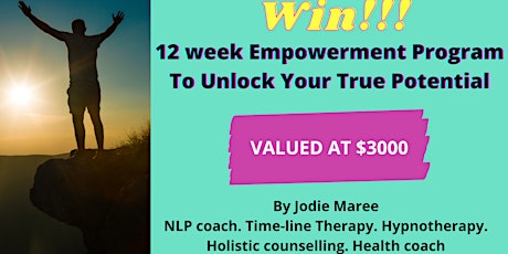 Win 12 wks Empowerment coaching valued at $3000 primary image