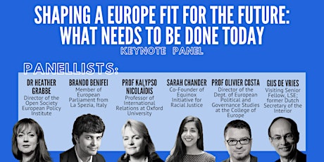 Primaire afbeelding van Shaping a EUrope fit for the future: What needs to be done today