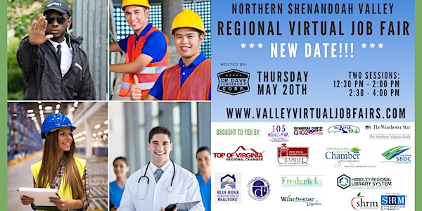 Northern Shenandoah Valley REGIONAL Virtual Job Fair - (EMPLOYERS ONLY)