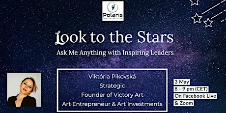 Primaire afbeelding van Look to the Stars - AskMeAnything with Viktória Pikovská
