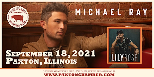 Michael Ray with Lily Rose | Paxton Swine 'N Dine