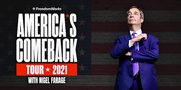 Nigel Farage - America's Comeback Tour 2021 - Pittsburgh, PA