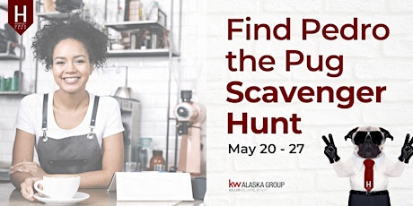Find Pedro the Pug Scavenger Hunt - May 2021