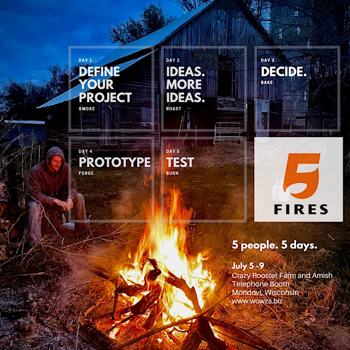 
		5 Fires: Passion Project Workshop/Retreat image
