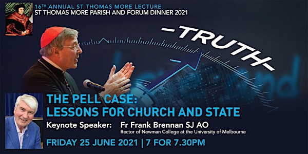 St Thomas More Parish and Forum Dinner 2021 - Fr Frank Brennan