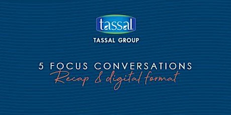 5 Focus Conversations - Recap and digital format