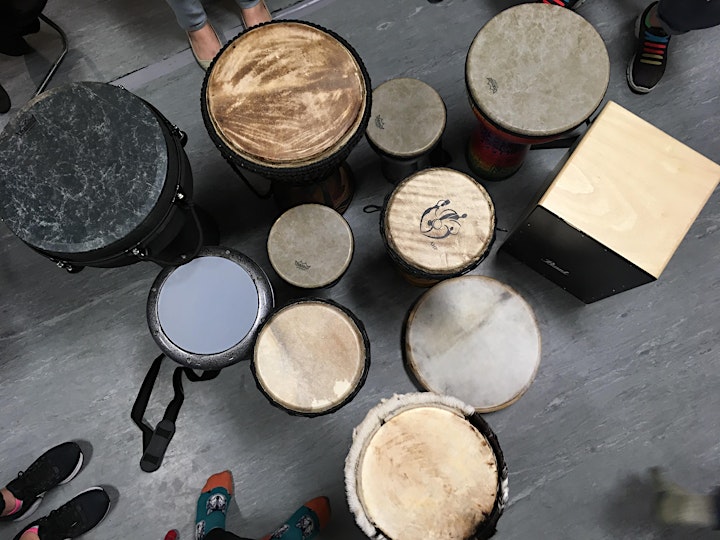 Free Your Voice while Drumming 10-wk Outdoor Class w/ Phoenix Song image