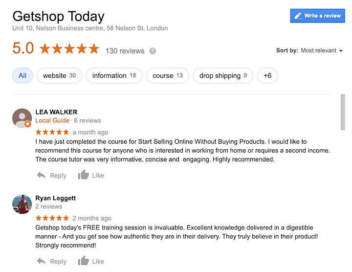 Free Course: Dropshipping eCommerce Training Drop Shipping Learning image