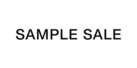 SAMPLE SALE  primärbild