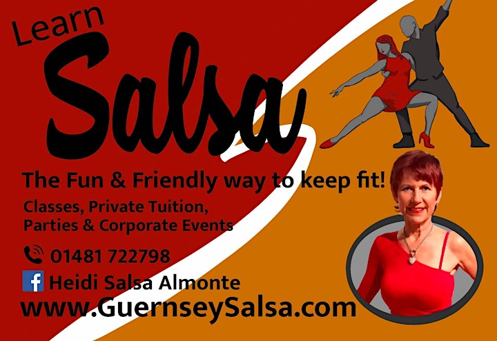 Salsa & Bachata PARTIES - All Welcome - Free  (Dance with Heidi) image