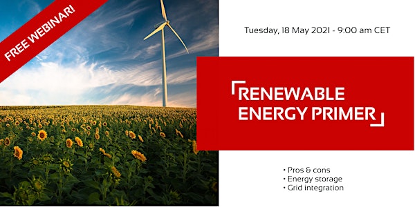 FREE WEBINAR: Renewable Energy Primer (REN903)