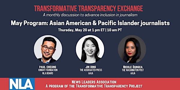 Transformative Transparency Exchange: Support for AAPI journalists