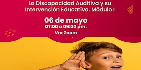 Imagen principal de La Discapacidad Auditiva y su Intervención Educativa