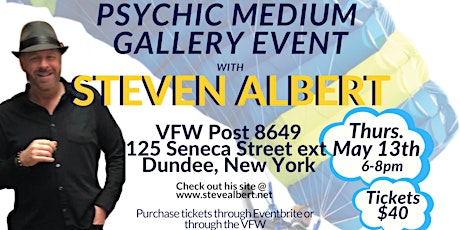 Steven Albert: Psychic Medium Gallery VFW primary image
