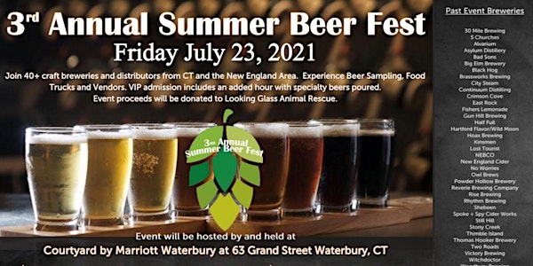 3rd Annual Summer Beer Fest