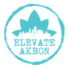 Logo de Elevate Akron