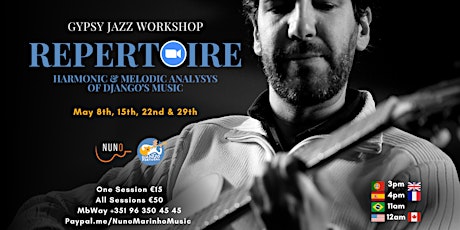 Imagem principal de Gypsy Jazz Workshop: The Repertoire