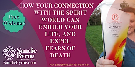 Afterlife Communication - How can it enrich lives and expel fears of death primary image