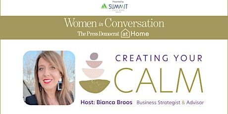 Women In Conversation at Home: Part 3 Creating your Calm primary image