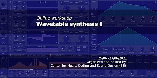 Online workshop Wavetable Synthesis I
