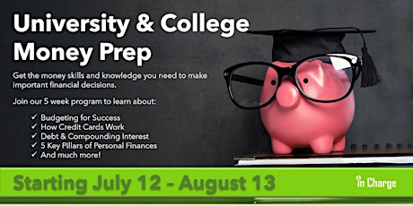 University & College Money Prep primary image