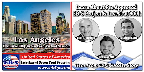 Los Angeles EB-5 American Green Card Virtual Market Series tickets
