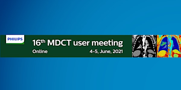 16th MDCT user meeting