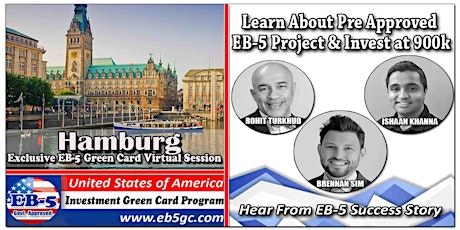 Hamburg EB-5 American Green Card Virtual Market Series Tickets