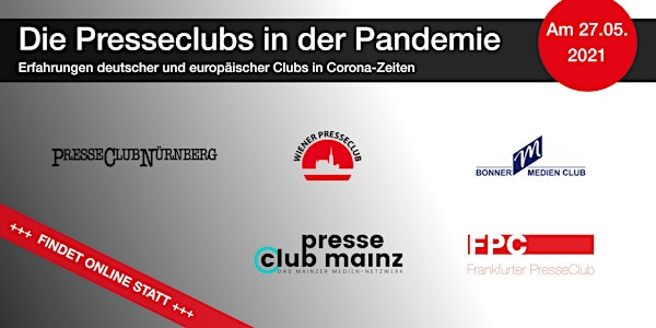 Presseclubs in der Pandemie – Erfahrungen deutscher & europäischer Clubs