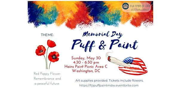 FIJI Tree of Life Presents: Memorial Day Puff & Paint