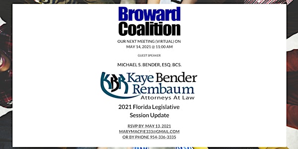 Broward Coalition | May 2021 Membership Meeting