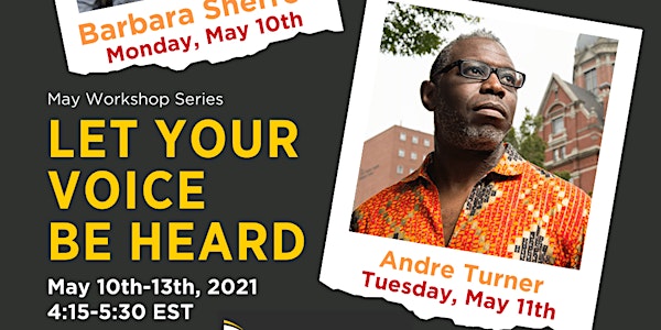 PSC May Workshop Series: Let Your Voice Be Heard!